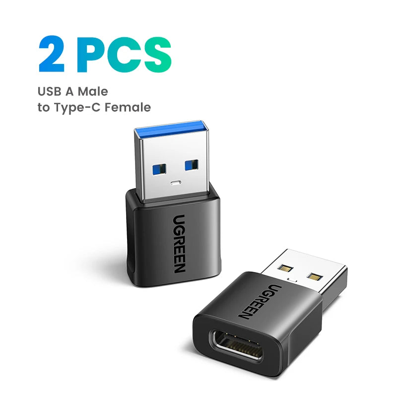 UGREEN USB 3.1 Type C OTG Adapter USB A Male to USB C Female Cable Converters For Macbook Samsung S10 Huawei USB To Type-c OTG - Sun Studio