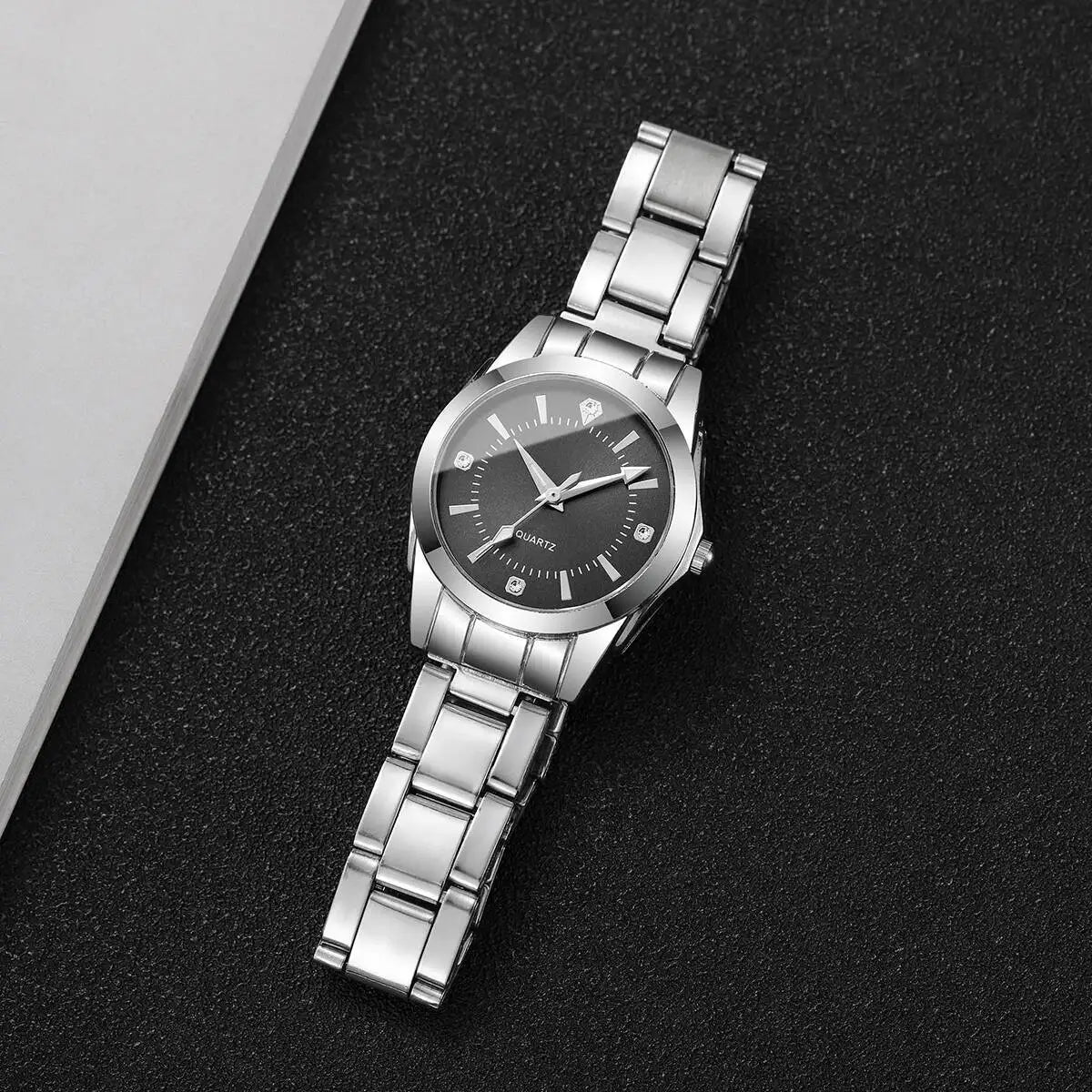 Luxury Rhinestone Women Watches Casual Quartz Wrist Watches For Ladies Clock Reloj Mujer（Without box） - Sun Studio