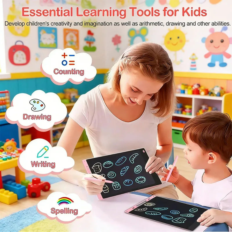 8.5 Inch LCD Writing Tablet Digital Drawing Tablet Handwriting Pads Portable Electronic Doodle Blackboard Travel Educational Toy - Sun Studio