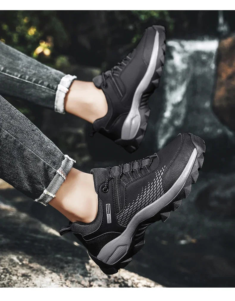 Men Boots Outdoor Sneakers Men Shoes 2025 New Fashion Male Casual Footwear Comfortable Tenis Masculino Botas Men Sneakers Shoes - Sun Studio