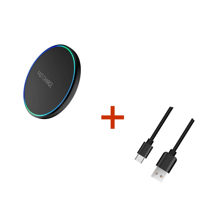 Wireless Charger For PHONE \PAD\WATCH \EarphonesInduction Fast Charging Pad Dock Station - Sun Studio