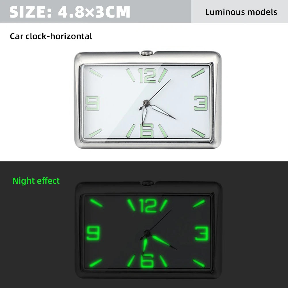 Automobile Quartz Clocks Watch Car Decoration Ornaments Vehicle Zinc Alloy Material Fashion Premium Auto Fashion Watches - Sun Studio