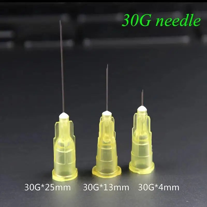 100pcs/box 30G 4mm 13mm Disposable Needle Small Painless Tattoo Needle Injection Needle surgical tool - Sun Studio