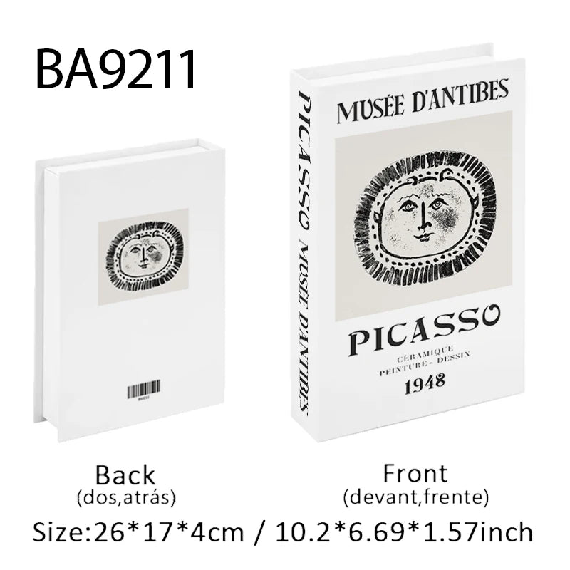 Matisse Fake Books Für Dekoration Aufbewahrungsbox Abstrakte Kaffeetisch Bücher Luxus Schlafzimmer Dekorative Bücher Bauhaus Boho Wohnkultur