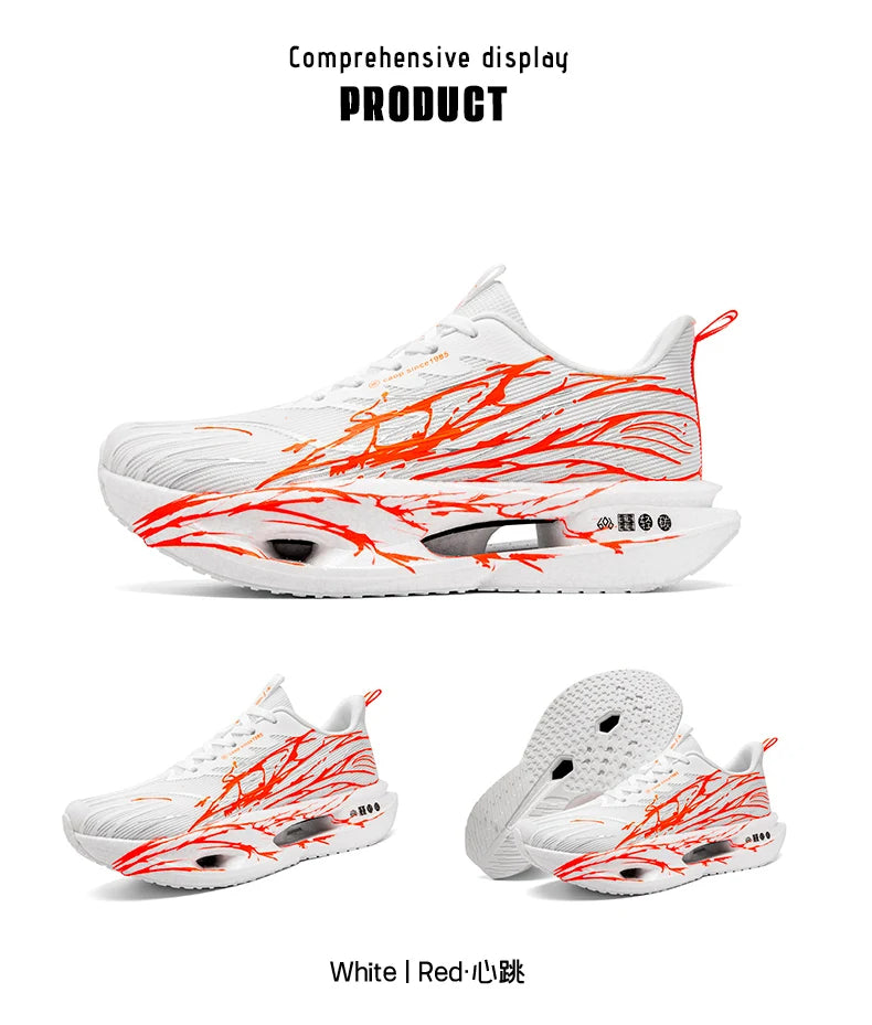 Herren Sportschuhe Professionelle Dämpfung Carbonplatte Laufschuhe Atmungsaktive Paar Freizeit Sneakers Marathon Sport Fußbekleidung