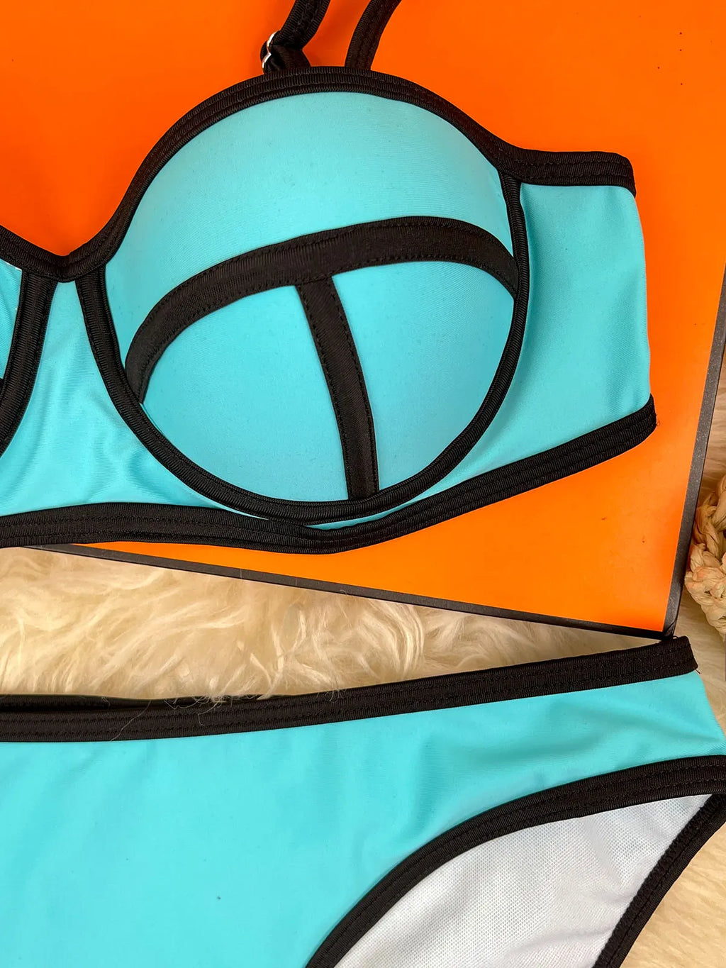 Bandeau Bikini Women Swimsuit Two-Piece Bathing Suit Woman Swimwear 2026 Sexy Underwired Push Up Bikinis Sets Beachwear Summer - Sun Studio