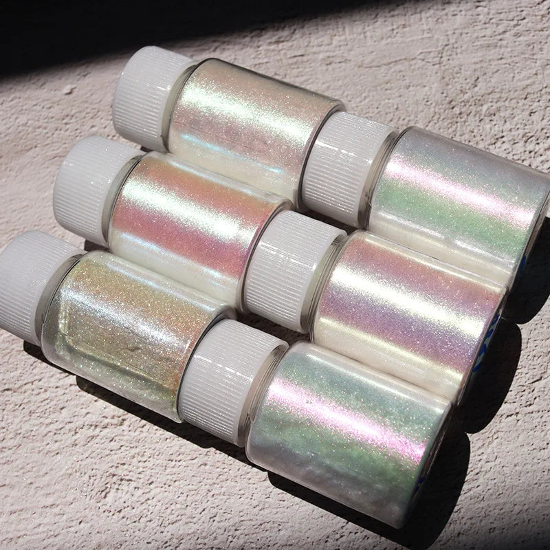 Chameleon Pigments Acrylic Powder Coating Dye Magic Discolored Pearlescent for Crafts Car Automotive Painting Decoration Arts - Sun Studio