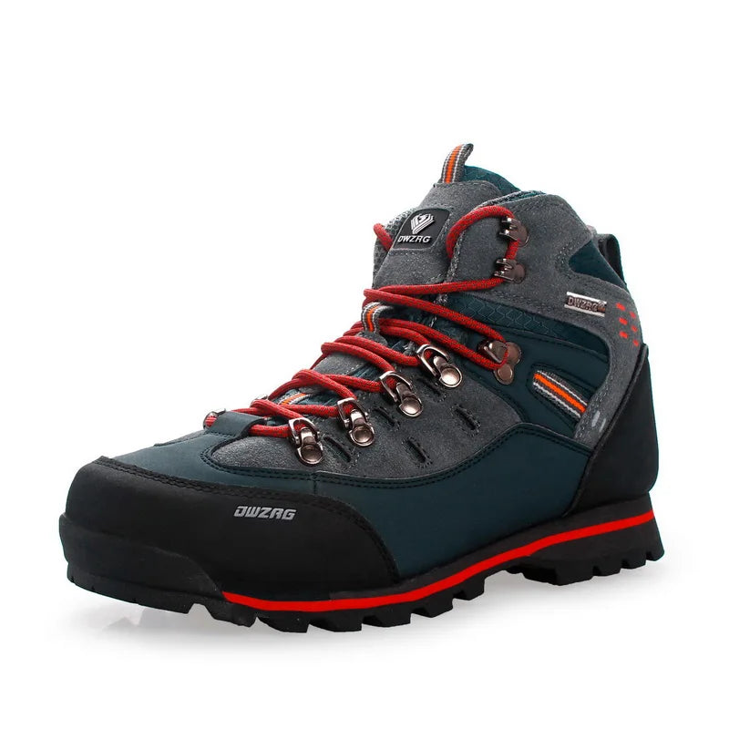 2026 High Gang Outdoor Hiking Shoes Men Winter Mountain Climbing Trekking Boots Top Quality Outdoor Fashion Casual Snow Boots - Sun Studio
