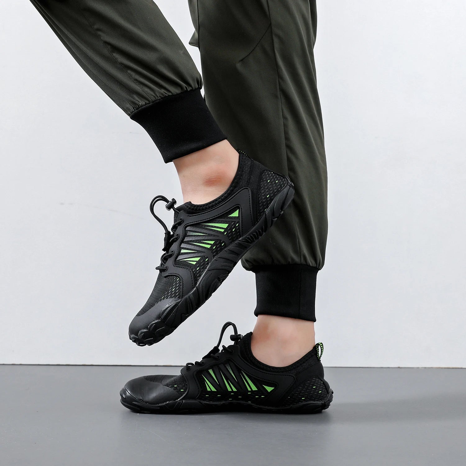 Wide Barefoot Shoes for Womens Mens Outdoor Running Zero Drop Casual Sneaker Minimalist Shoes - Sun Studio