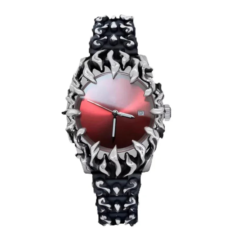 fashion heterosexual claw watch alabaster style retro Y2K European American watches special shaped advanced ins niche watches - Sun Studio