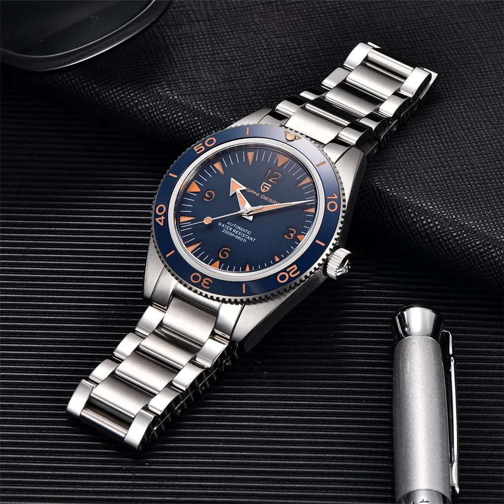 2026 New PAGANI Design 41mm Men's Automatic Mechanical Watch Classic Retro 200m Waterproof Business Sports Watches Reloj Hombre - Sun Studio