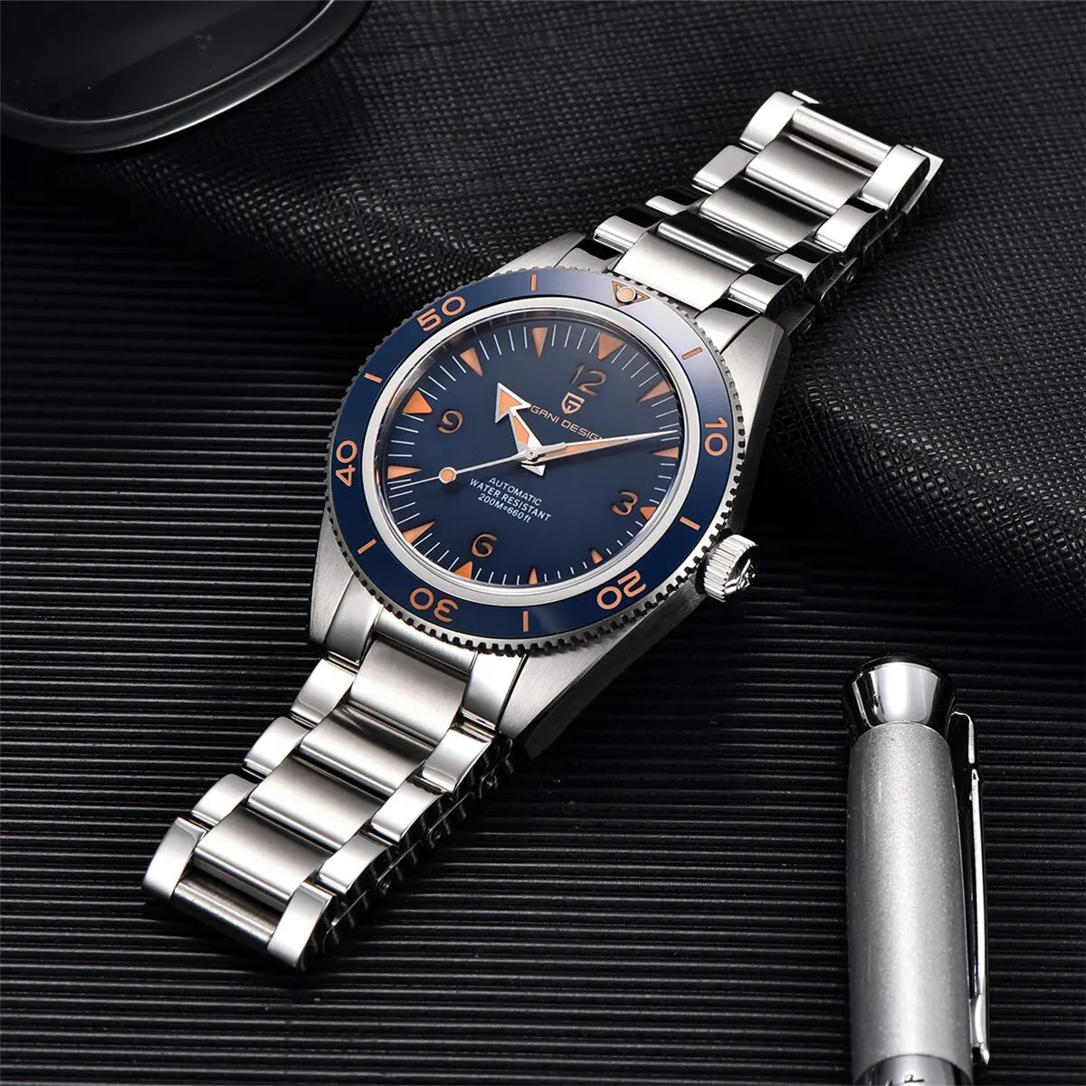 2026 New PAGANI Design 41mm Men's Automatic Mechanical Watch Classic Retro 200m Waterproof Business Sports Watches Reloj Hombre - Sun Studio