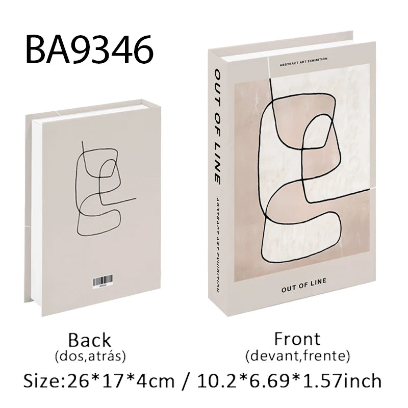 Matisse Fake Bücher zur Dekoration Aufbewahrungsbox Abstrakte Kaffeetisch Bücher Luxus Schlafzimmer Dekorative Bücher Bauhaus Boho Wohnkultur