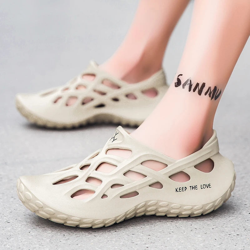 Men Summer Comfortable Breathable Sandals Outdoor Leisure Water Shoes for Hiking and Beach - Sun Studio