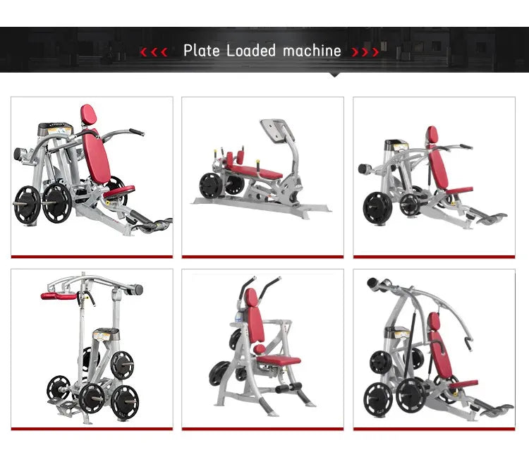 Gym Equipment Commercial Plate Loaded Seated Iso Lateral Super Incline Chest Press Exercise Machine - Sun Studio