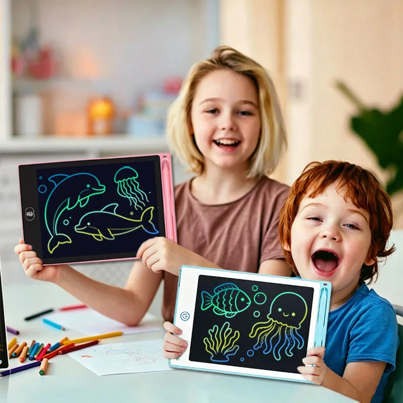 8.5 Inch LCD Writing Tablet Digital Drawing Tablet Handwriting Pads Portable Electronic Doodle Blackboard Travel Educational Toy - Sun Studio