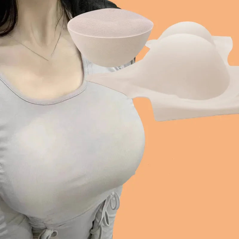 8CM Thicken Push Up Bra Pads Removable Breast Enhancer Inserts for Bikini Swimsuit Lingerie Chest Lift Padded Inserts Accessorie - Sun Studio
