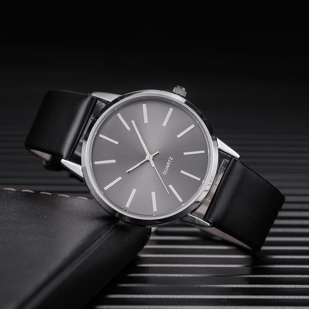 Watch Men Top Brand Luxury Men's Watches Leather Clock Men Wristwatch Clock Relogio Masculino Horloges Mannen Erkek Saat Hodinky - Sun Studio