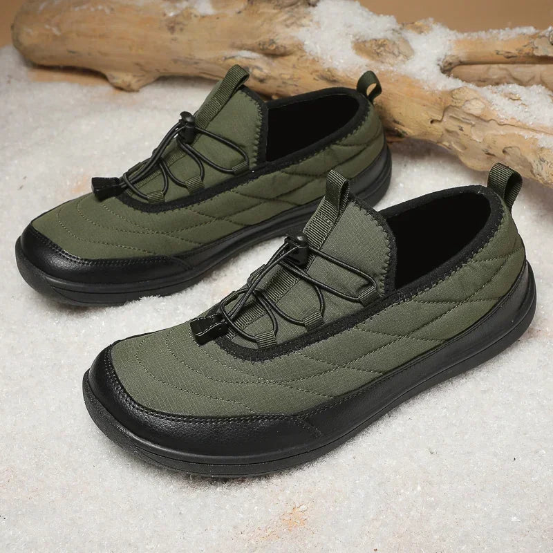 Neue Winter Warme Schnee Barfuß Freizeit Schuhe Wasserdicht Rutschfest Damen Herren Wanderschuhe Outdoor Warme Fell Arbeit Knöchel Schuhe Große Größe