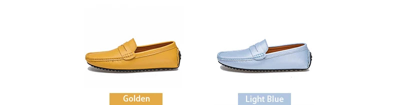 DEKABR Loafers Shoes Men Fashion Shoes New Spring Comfy Men's Flats Moccasins Classic Original Leather Men Casual Shoes - Sun Studio