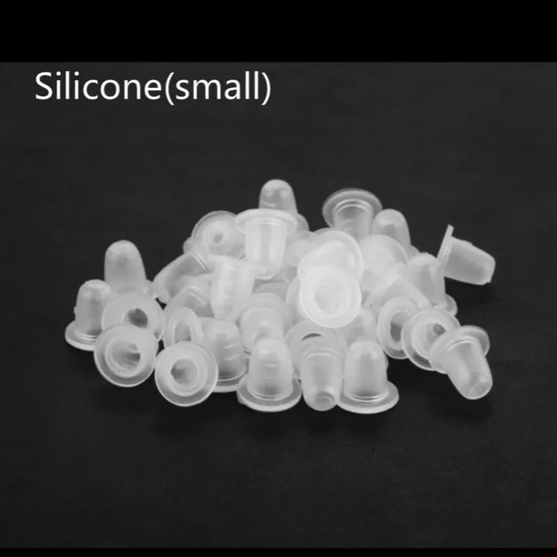 100/300/500Pcs Soft Silicone Microblading Tattoo Ink Cup Cap Pigment Holder Container S/L for Permanent Makeup Tattoo Accessorie - Sun Studio