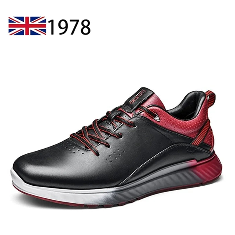 High-end Genuine Leather Men Shoes Outdoor Casual Sneakers Shoes Non-Slip Business White Board Shoes For Men zapatos para hombre - Sun Studio