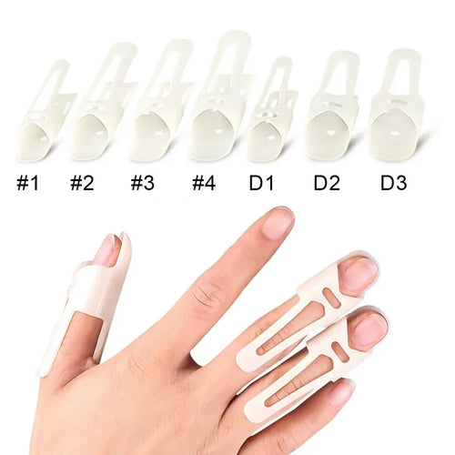 1x Finger Splints Mallet Brace Plastic Finger Support Immobilizer Joint Protection Holder Injury Mallet Sports Finger Protector - Sun Studio