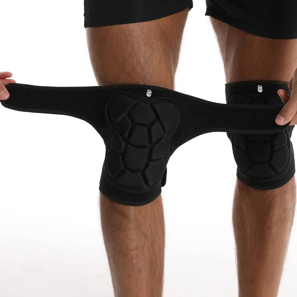 WOSWEIR-Adult Tactical Sports Knee Pads for Skiing Training Thickened Anti-Collision Roller Skating Kneeling Protection Pads - Sun Studio