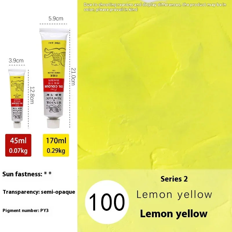 45ml Ölmalerei Transparente Tube Schnell trocknend Weiß Gold Silber Professionelle Farbmalbedarf für Künstler Studenten Anfänger