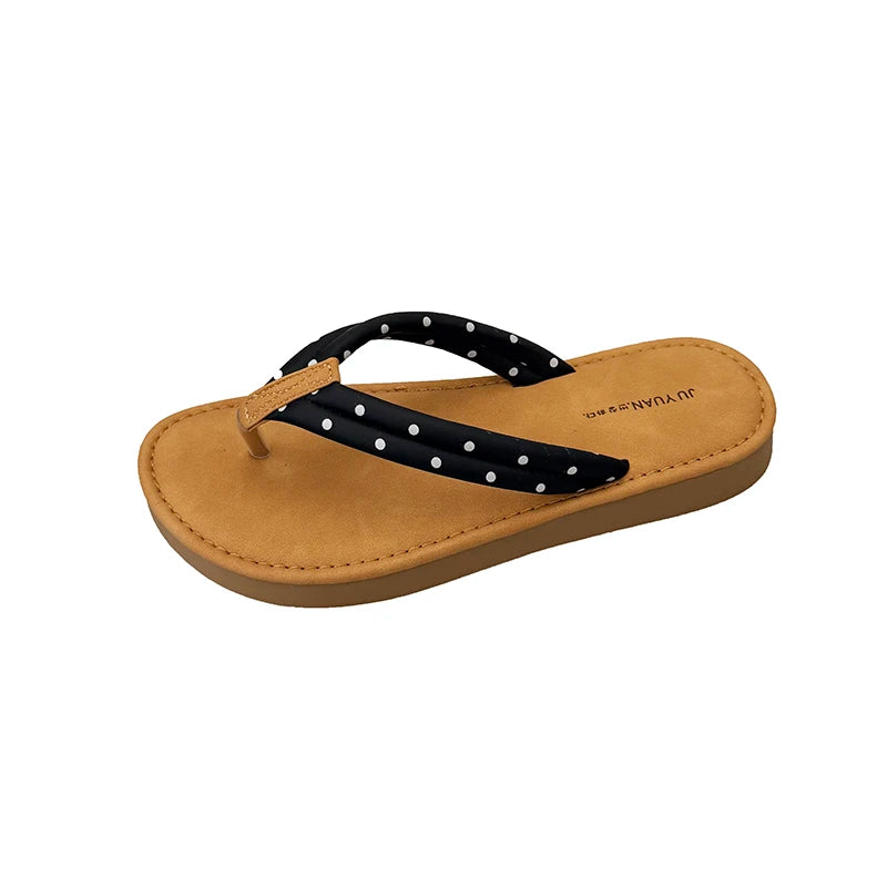 Women's Sandals Summer New Beach Flat Shoes Casual Comfortable Non-Slip Wear-Resistant Slippers Zapatillas Mujer - Sun Studio