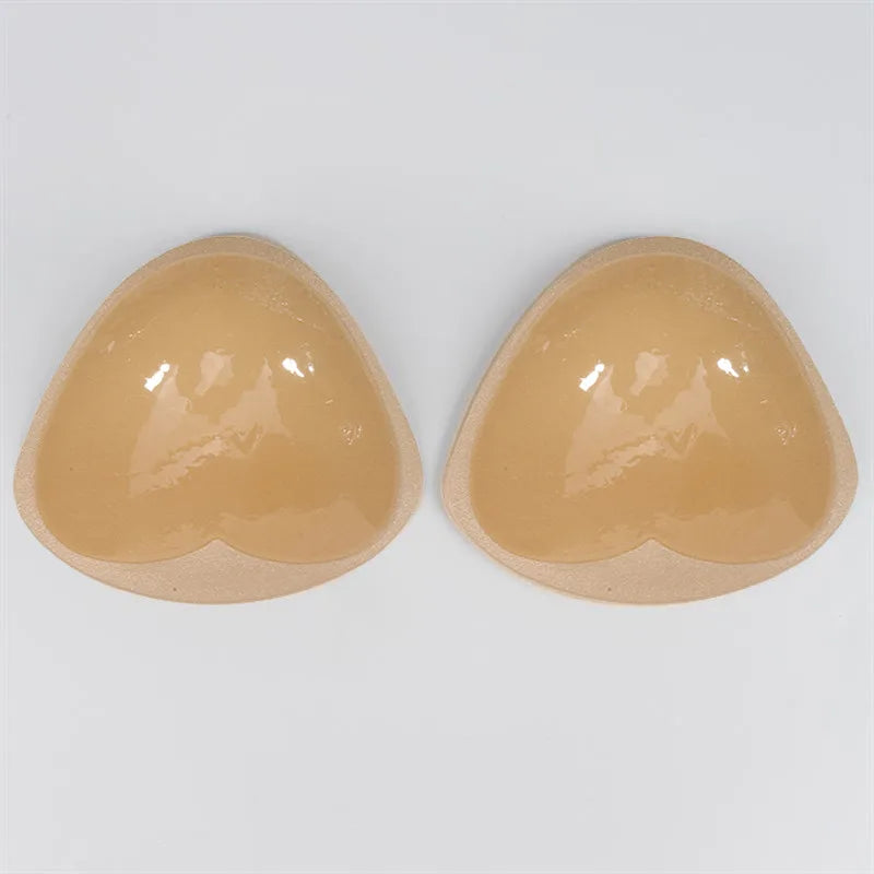2pcs Silicone Bra Inserts Breast Pads Sticky Push-up Women Bra Cup Thicker Nipple Cover Patch Bikini Inserts for Swimsuit Gifts - Sun Studio