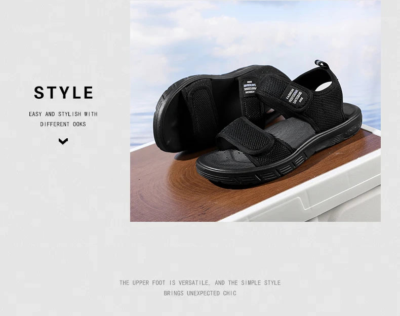 A Pair of New Summer Fashionable Wear-Resistant Casual Shoes, Wear-Resistant Sports Beach Shoes - Sun Studio