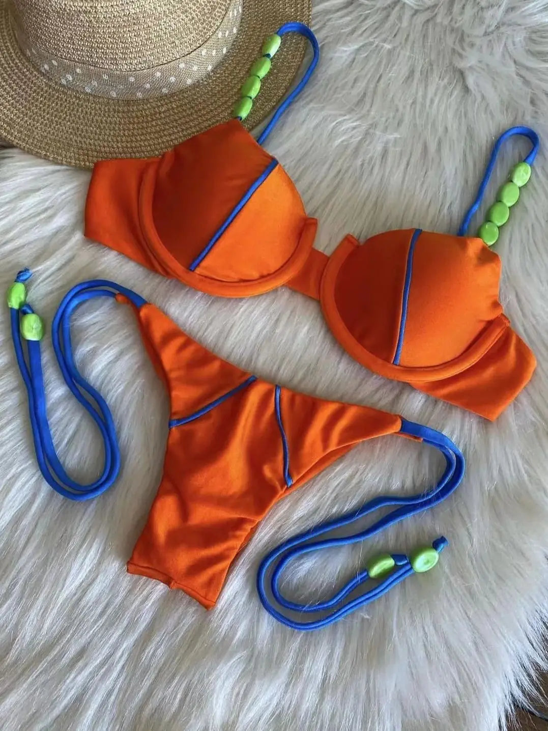 RUOTONGSEPT New Sexy Push up Bikini Set Swimsuit Women's low-waist Swimwear For Female Two Piece Beachwear 2023 Bathing Suit - Sun Studio