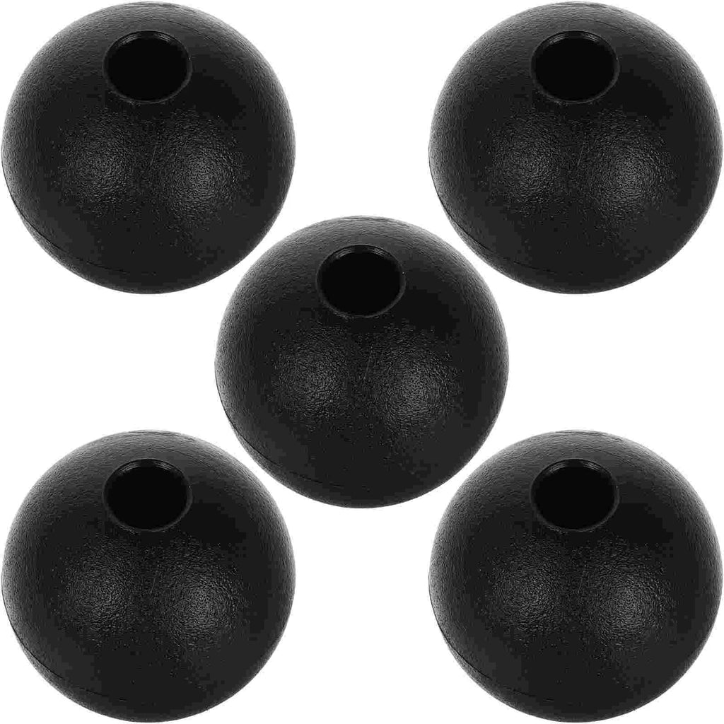 5Pcs Gym Accessories Fitness Cable Ball Stopper Steel Wire Rope Limiters Home Workout Components Pulley Attachment - Sun Studio