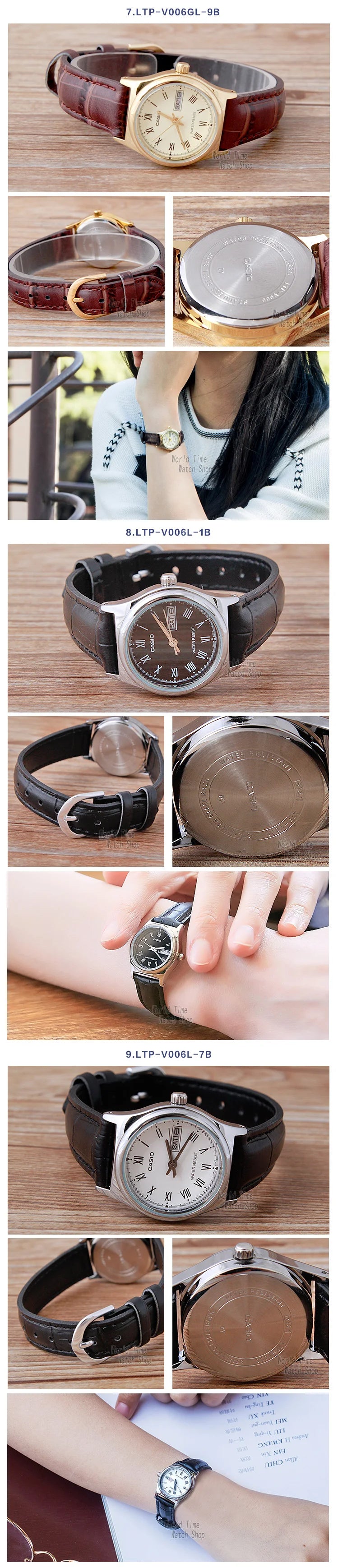 Casio watch women watches top brand luxury set Waterproof Quartz watch women ladies Gifts Clock  watch reloj mujer LTP-V006 - Sun Studio