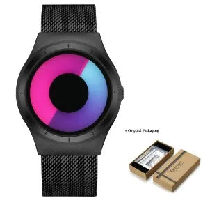 Relogios Masculino Creative Quartz Watches Men Fashion Brand Fashion Stainless steel Unisex Watch Clock Male female Designer - Sun Studio