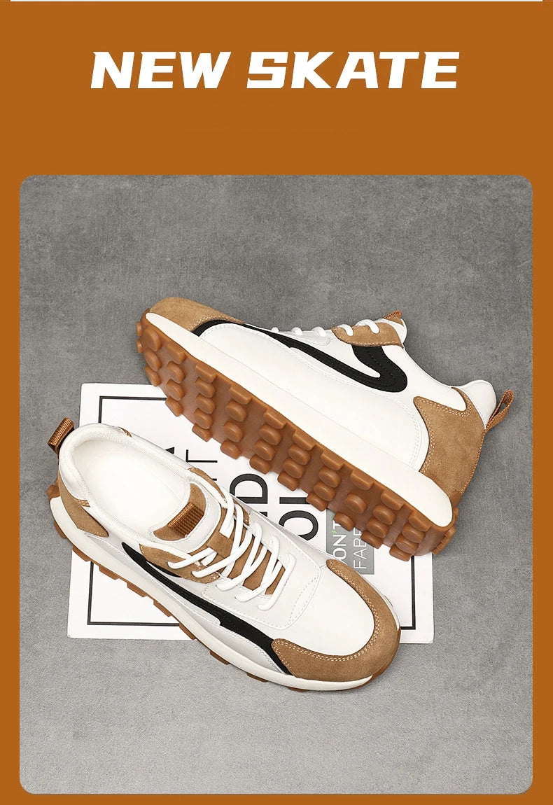 High Quality Flat/6/8 Cm Men Elevator Sneakers Summer Casual Trainers Height Increase Shoes Mesh Student Running Men Lift Shoes - Sun Studio