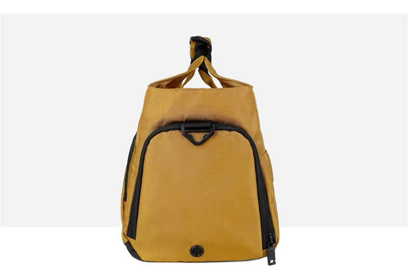 Gym Sports Bag for Men Travel Fitness Duffle Shoe Pocket Luggage Duffel Waterproof Tote Handbags Weekend Shoulder Outdoors Bag - Sun Studio