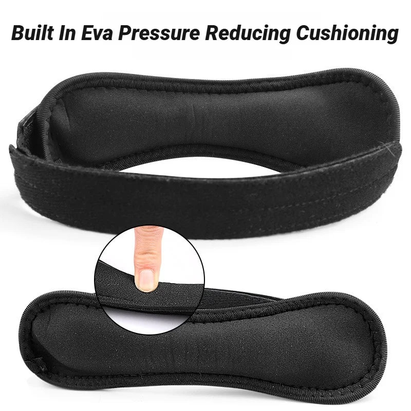 1Pcs Patella Tendon Knee Strap ,Knee Pain Relief Support Brace Hiking, Soccer, Basketball,Running,Jumpers Knee,Tennis,Tendonitis - Sun Studio