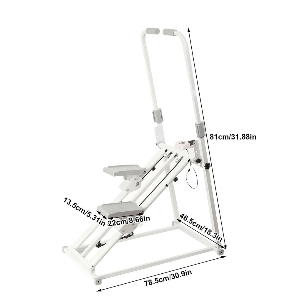 Multi-functional Stair Climbing Machine Fitness Home Treadmill in-situ Indoor Running Pedal Mountaineering Machine Sweating - Sun Studio