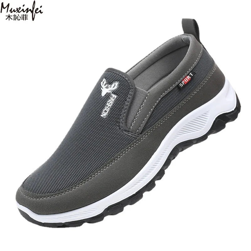 Men Running Hiking Sneakers Breathable Orthopedic Travel Plimsolls Slip On Comfortable for Outdoor Activity Hiking Walking - Sun Studio