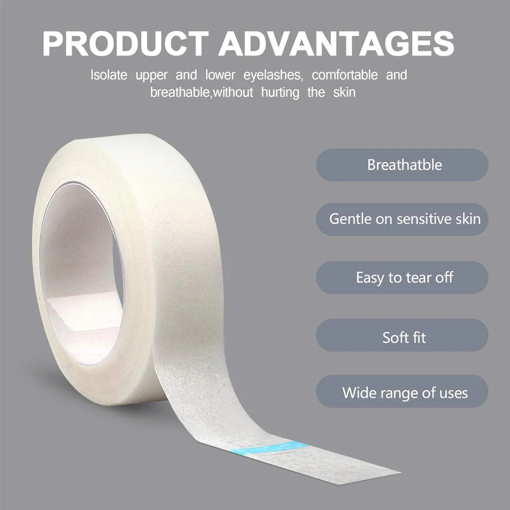 10Rolls Micropore Tape, Breathable Paper Tape , Latex-Free Paper Surgical Tape, Individually Boxed Paper Bandage Tape Rolls - Sun Studio