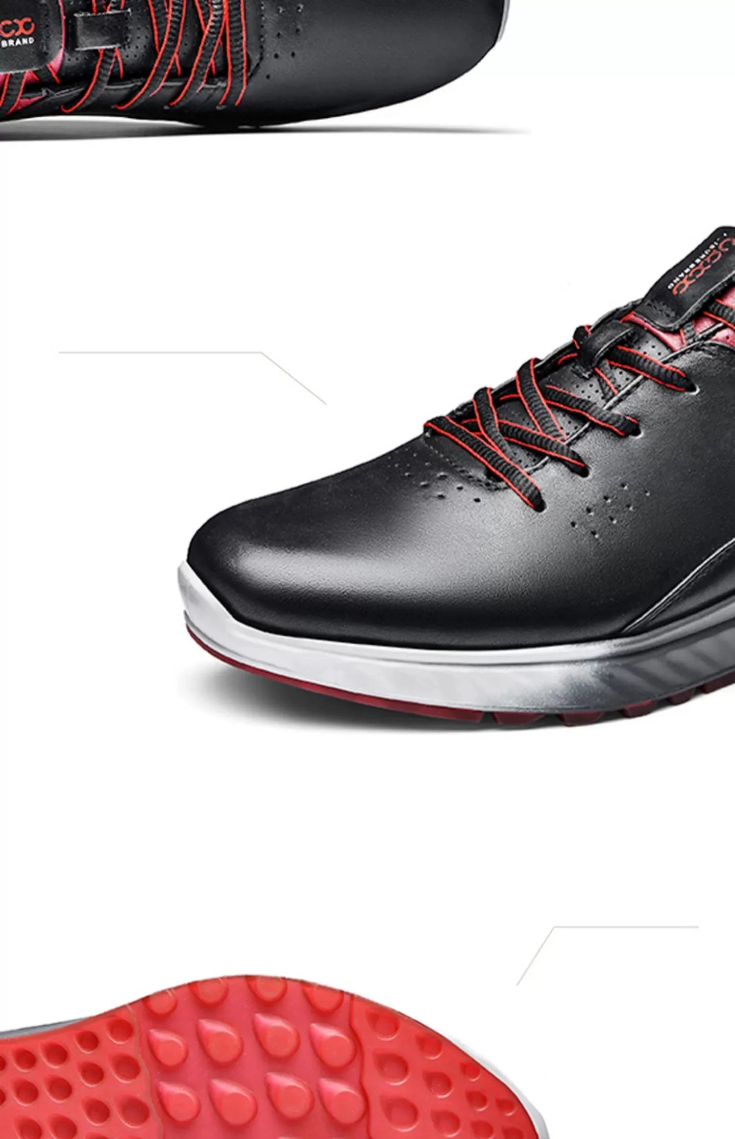 High-end Genuine Leather Men Shoes Outdoor Casual Sneakers Shoes Non-Slip Business White Board Shoes For Men zapatos para hombre - Sun Studio