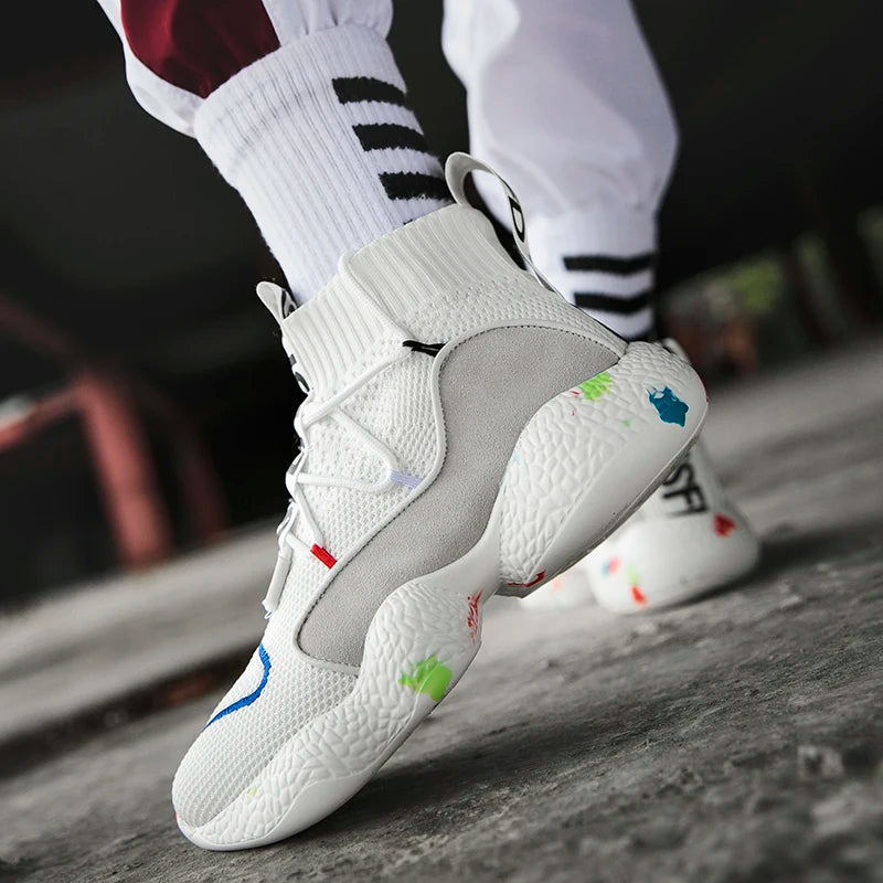 Casual Boot Shoes Men Camo Socks Sneakers Boots Shoes for Male Sneakers Breathable Jogging Trainer Socks Boots - Sun Studio