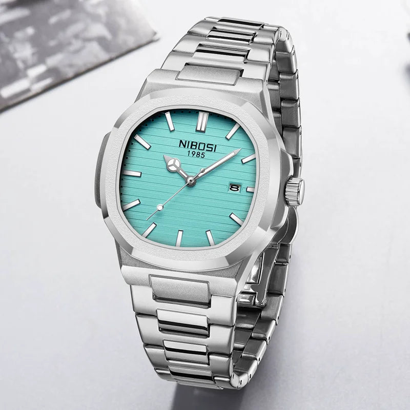 NIBOSI Fashion Men's Watches Top Brand Luxury Style Date Business Men Watch Luminous Waterproof Analog Quartz Wristwatch Reloj - Sun Studio