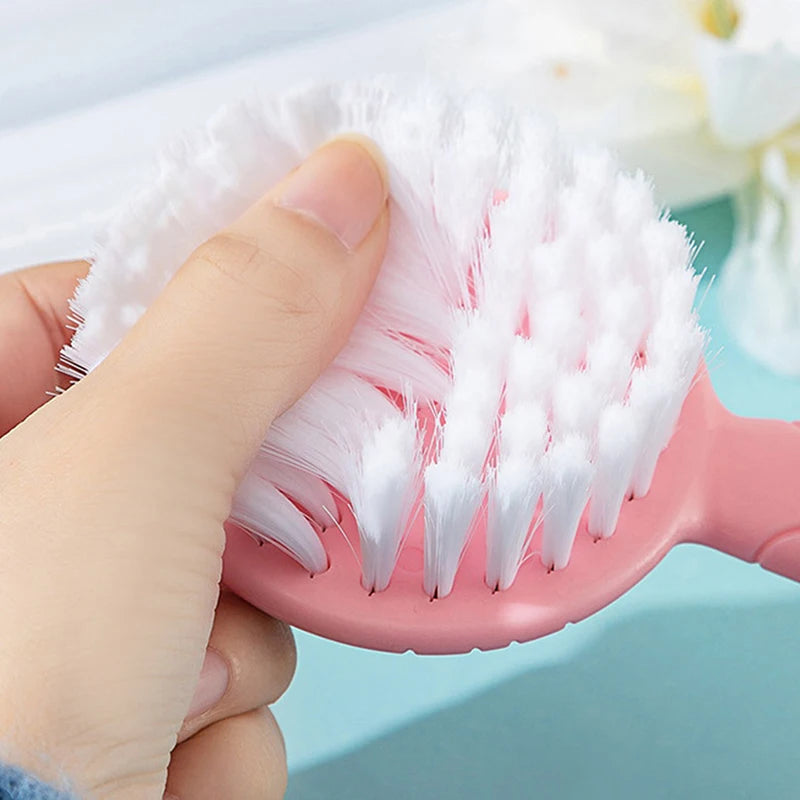 2 Pcs/Set Cute Kids Baby Small Hair Brush And Comb Set For Newborns & Toddlers Baby Brush Soft Bristles Baby Hair Care Gift - Sun Studio