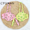 CPUTAN Sexy 2024 Push Up Bikini Set Floral Print Swimwear Women Biquini Girls Swimsuit Summer Brazilian Bathing Suit Beachwear - Sun Studio