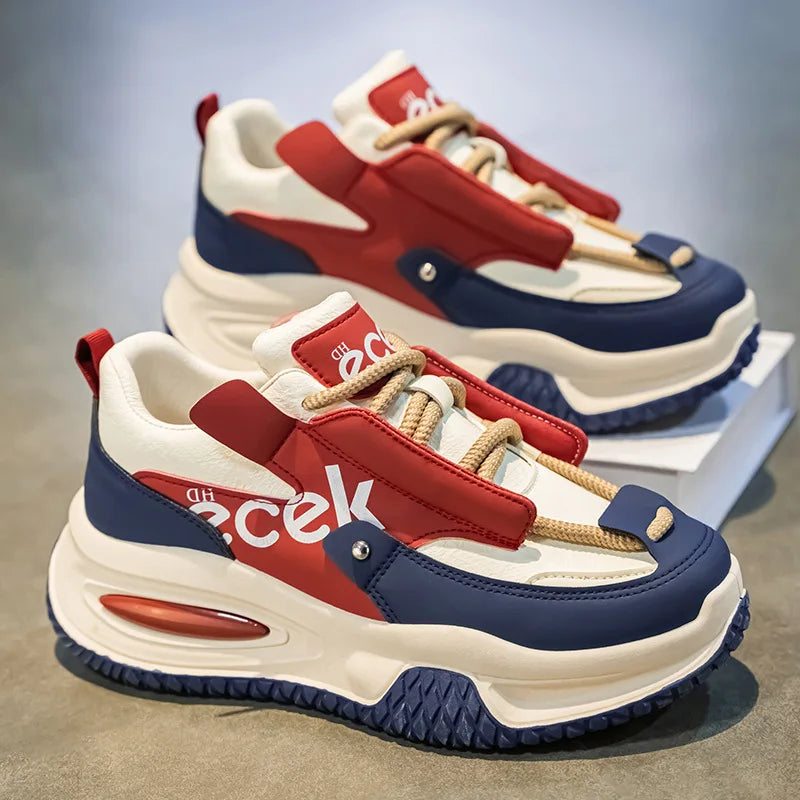 Neue Jugend Dicke Sohle Lässige Sneakers Koreanische Edition Herren Vielseitige Atmungsaktive Laufschuhe Hochwertige Zapatos para hombres