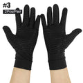 1Pair Copper Infused Fingerless Compression Gloves for Arthritis & Carpal Tunnel Relief, Relieve Hand Pain Swelling,Women Men - Sun Studio