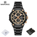 NAVIFORCE Men's Watches Top Luxury Original Quartz Wrist Watch for Men Chronograph Calendar Waterproof Man Watch Relojes Hombre - Sun Studio